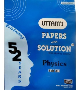 Uttams Paper with Solution Std 12 Physics